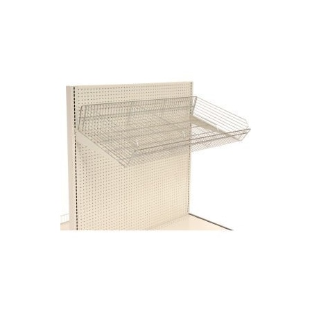 Lozier Wire Basket with Brackets 48"W x 16"D 796542